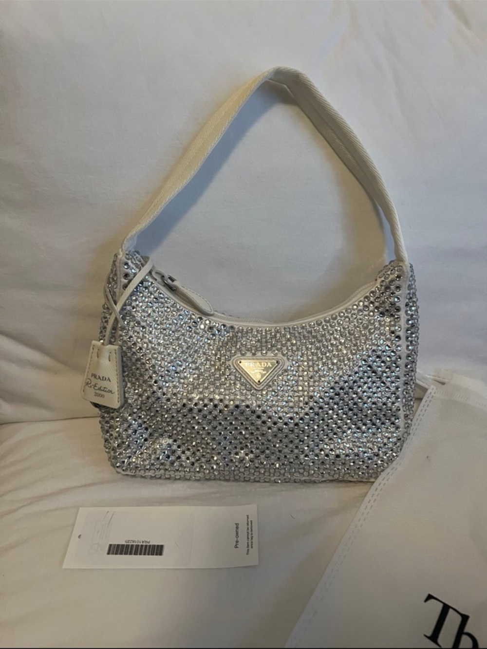Prada crystal re edition bag